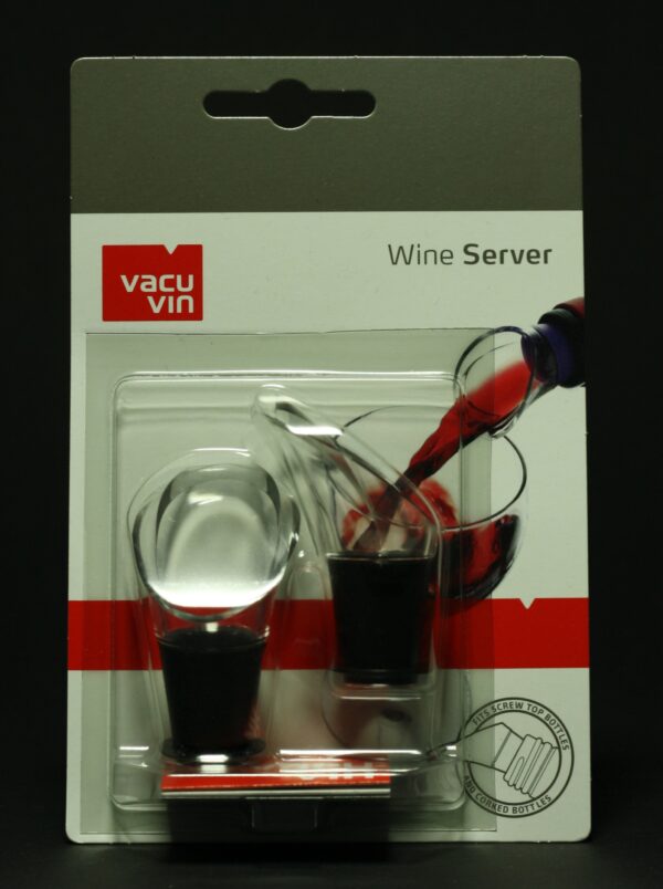 VacuVin Wine Server Crystal hældetud (2 stk.)